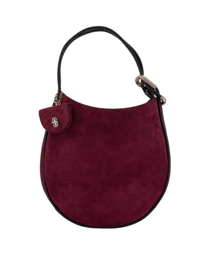 

Фиолетовая кожаная сумка-хобо через плечо Marc Jacobs, фиолетовый