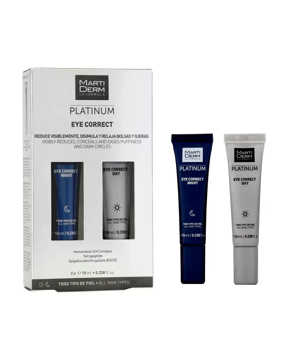 Эмульсия MartiDerm — Eye Correct Day и Eye Correct Night Platinum