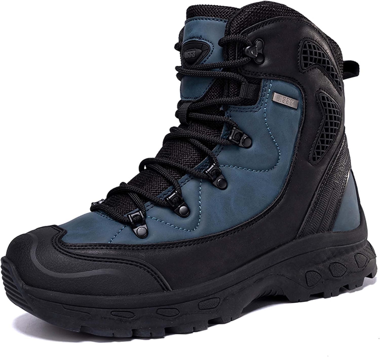 

Мужские боевые военные ботинки водонепроницаемые для тренировок, боевые, для походов, джунглей, охоты, тактики, пустыни, высокие спортивные ботинки для альпинизма, противоскользящие Generic, синий
