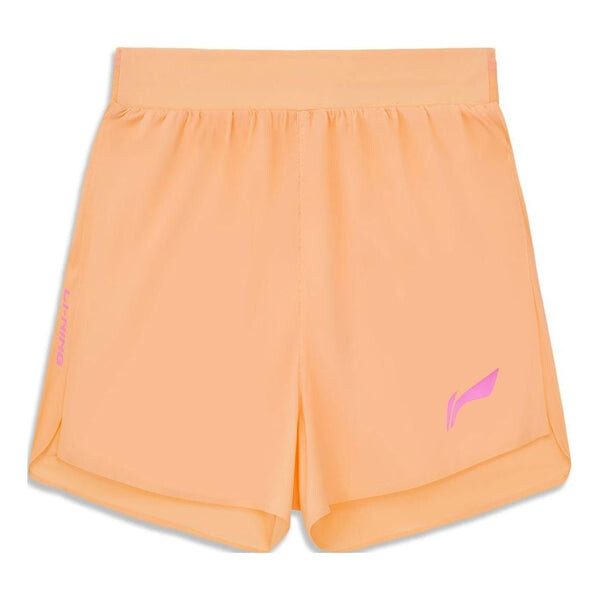 

Шорты с графическим принтом для бега Li-Ning, оранжевый
