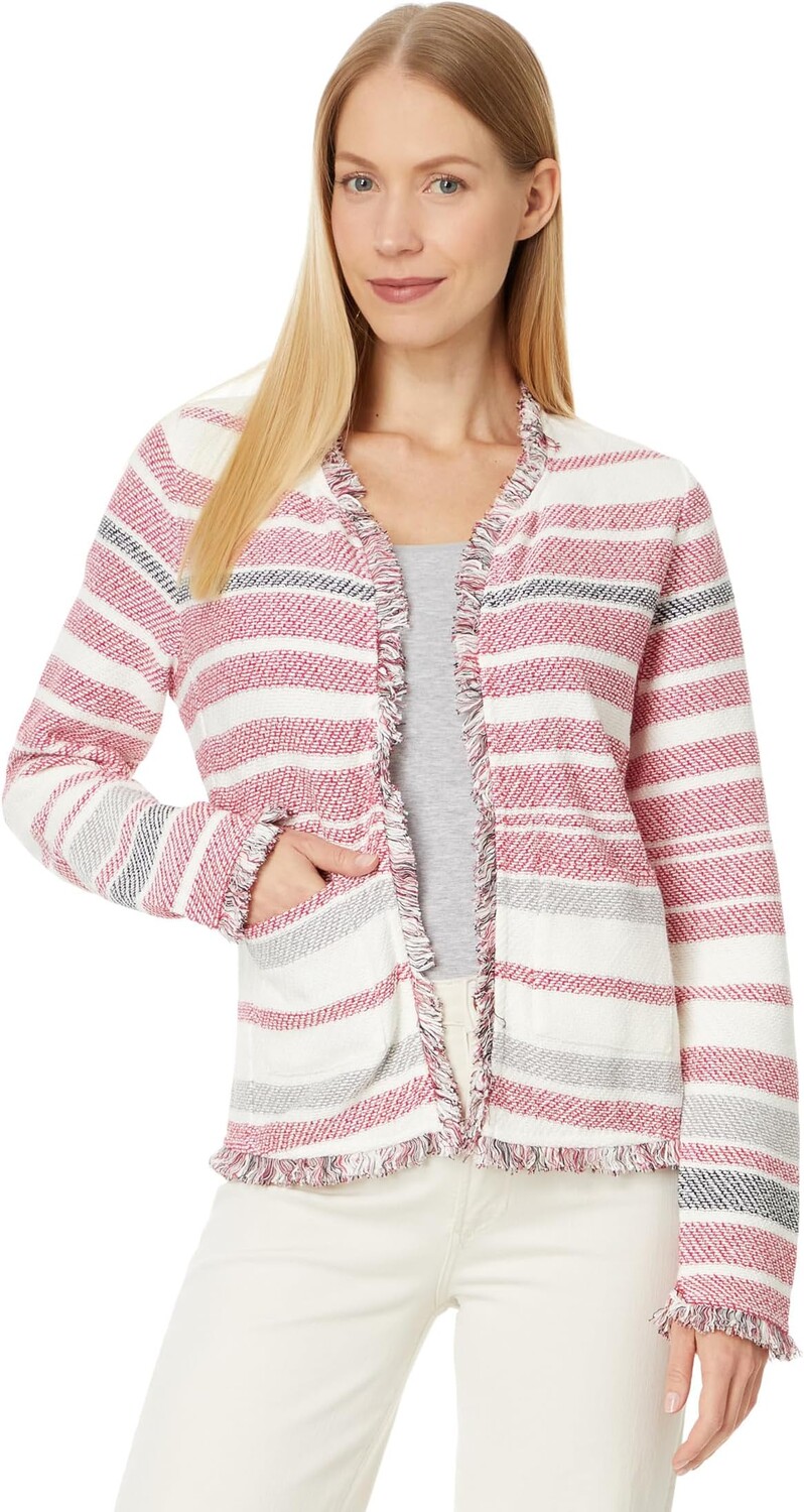 

Куртка NIC+ZOE Heat Dash Knit Jacket, цвет Red Multi