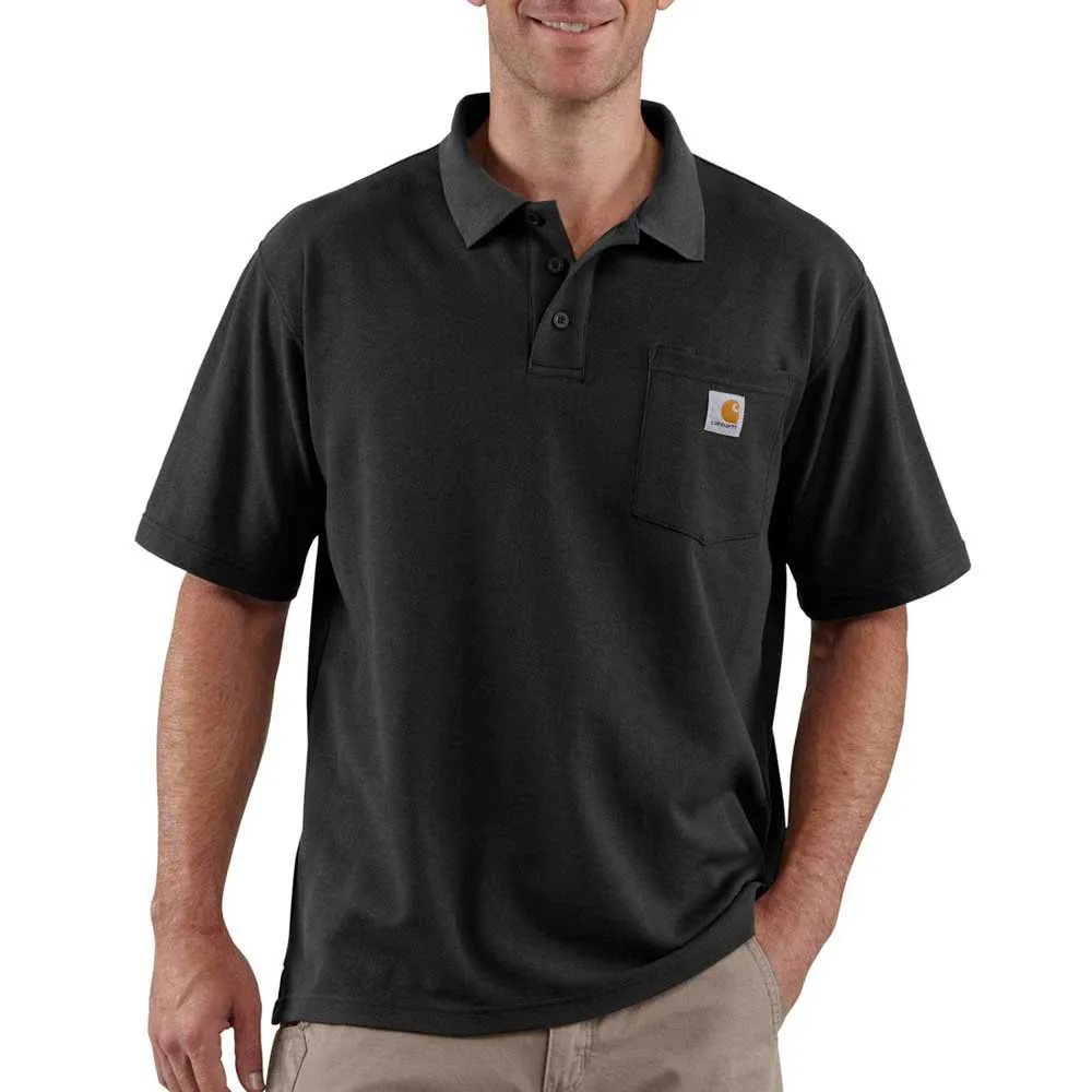 

Поло с коротким рукавом Carhartt Pocket Loose Fit, серый