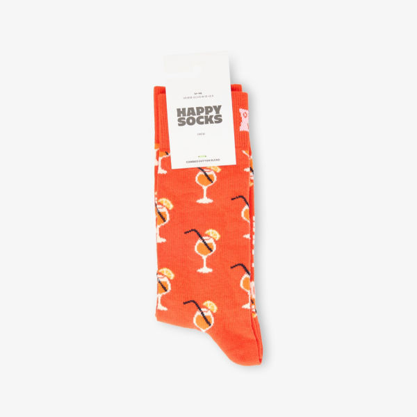 

Носки Happy Socks Spritz из смесового хлопка, оранжевый