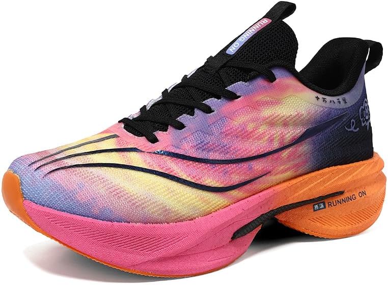 

Стильные кроссовки из сетки и синтетических материалов Удобная и прочная обувь для мужчин Повседневные активности Модельный дизайн для бега и прогулок Ctkvbmeoi, оранжевый