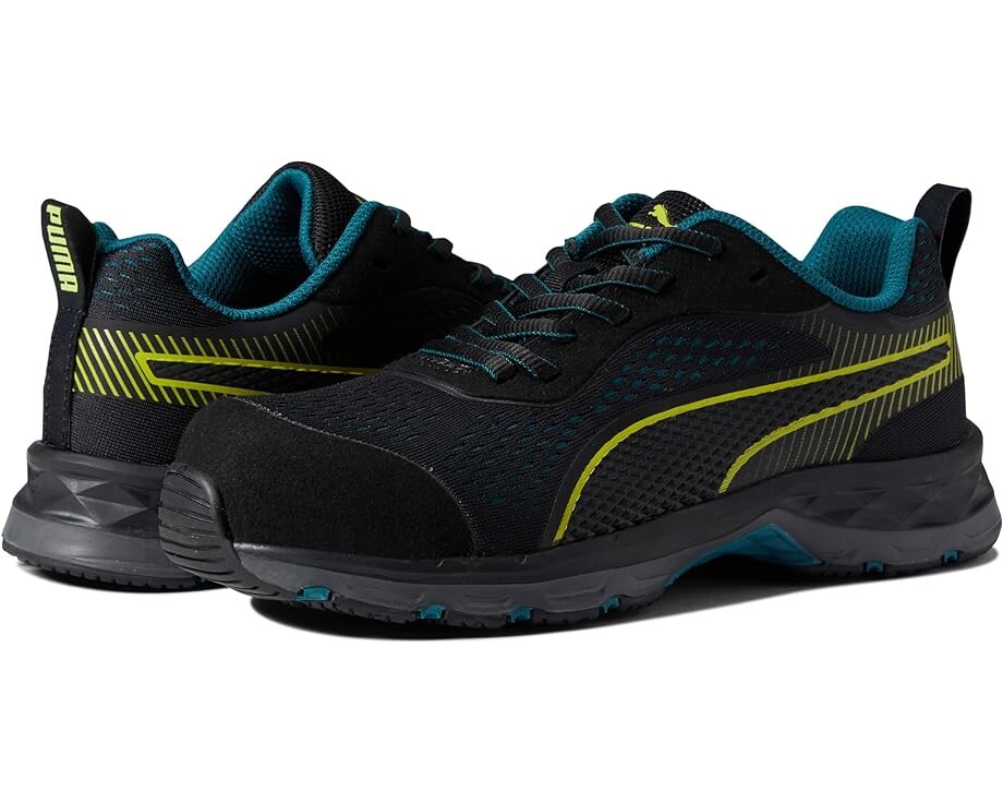 

Кроссовки PUMA Safety Fuse Knit Low, цвет Black/Lime
