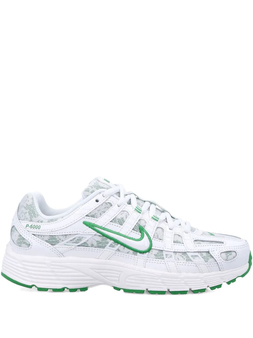 Кроссовки с узором P-6000 Nike, белый