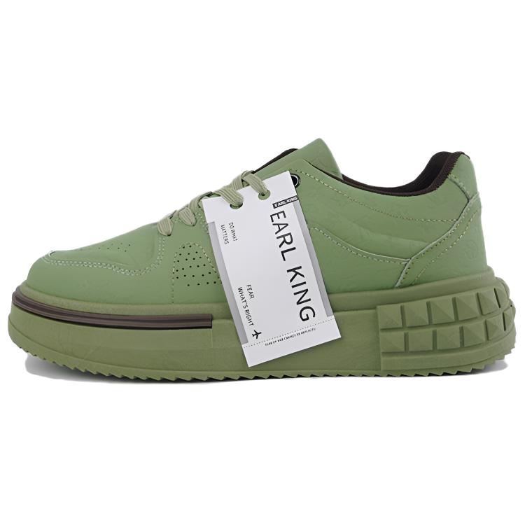 

Earl king Износостойкие и легкие мужские низкие кеды Green, цвет Green