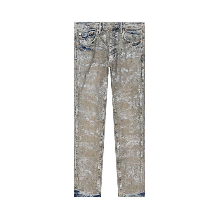 

Джинсы PURPLE BRAND Holograhpic Earth Jacquard Monogram Jeans Brown, коричневый