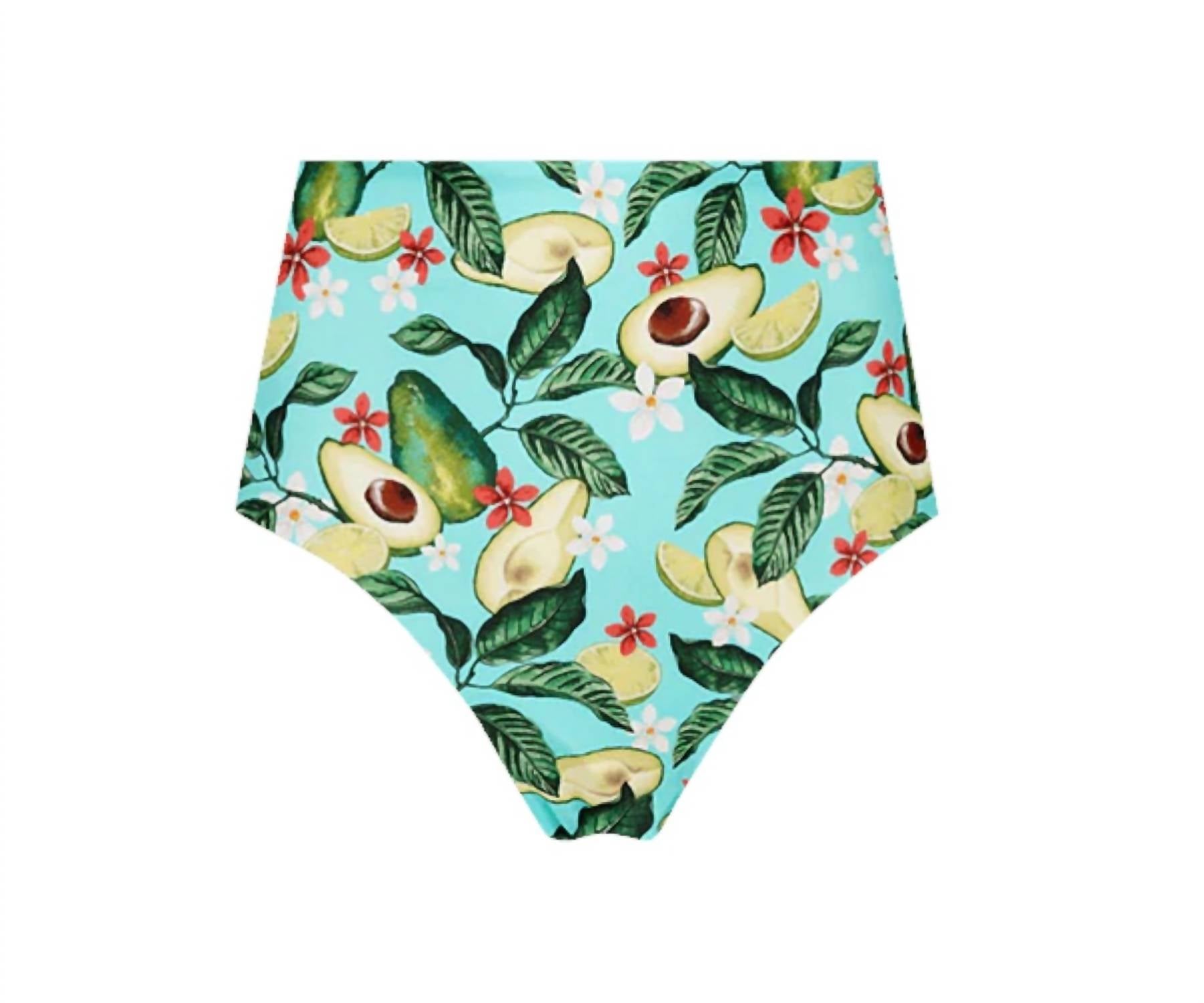 

Женские бикини-трусики с высокой талией Avocado Lover Lia Sahara, Avocado Lover