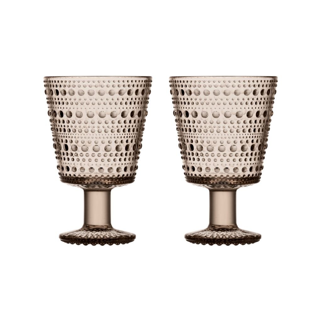 

Стаканы Iittala Kastehelmi льняные 260 мл - 2 шт, коричневый