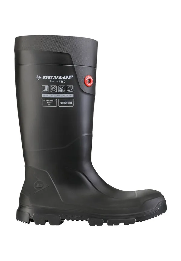 Dunlop stiefel lj2hd02 purofort terrapro защитные резиновые сапоги Dunlop, Schwarz