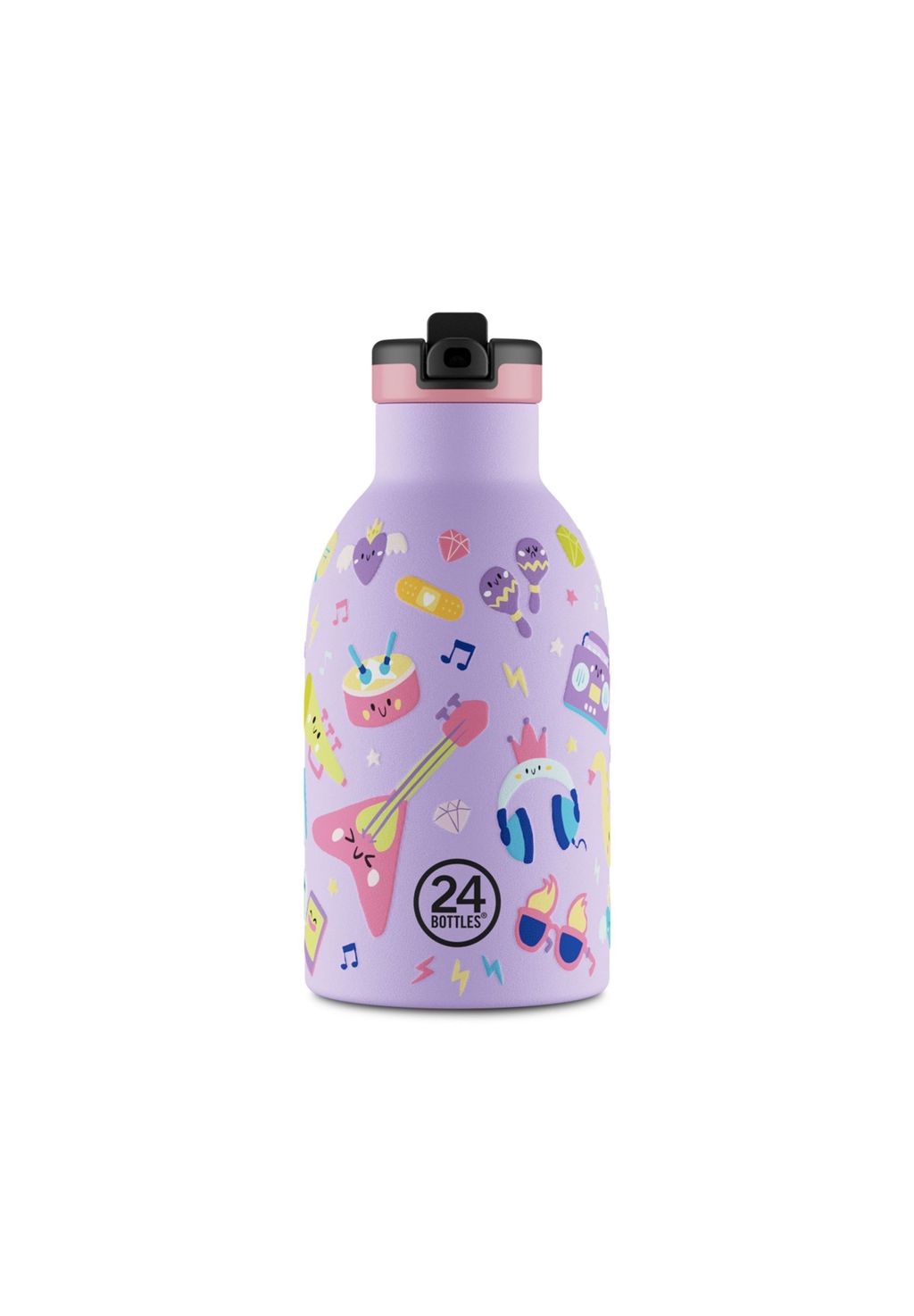

Детская термобутылка 300 мл Kids clima 24Bottles, music friends
