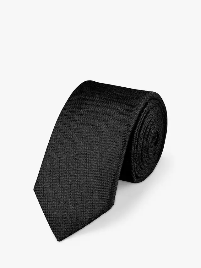 

Галстук Charles Tyrwhitt Slim Silk, черный