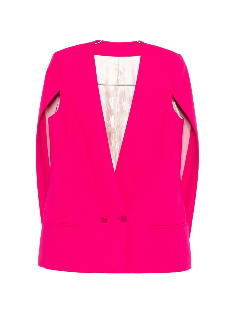 

Двубортный жилет Alberta Ferretti, розовый