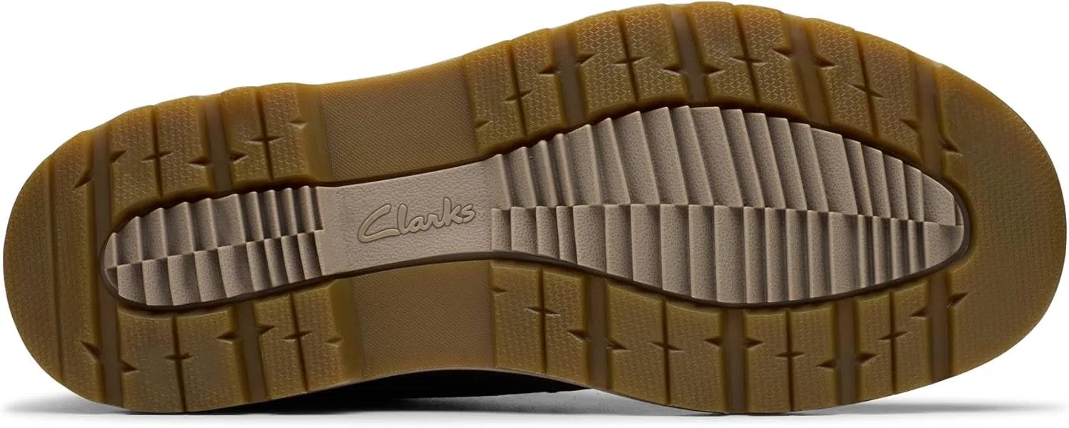 Мужские мокасины-оксфорды Clarks Maplewalk, Brown — фото 4