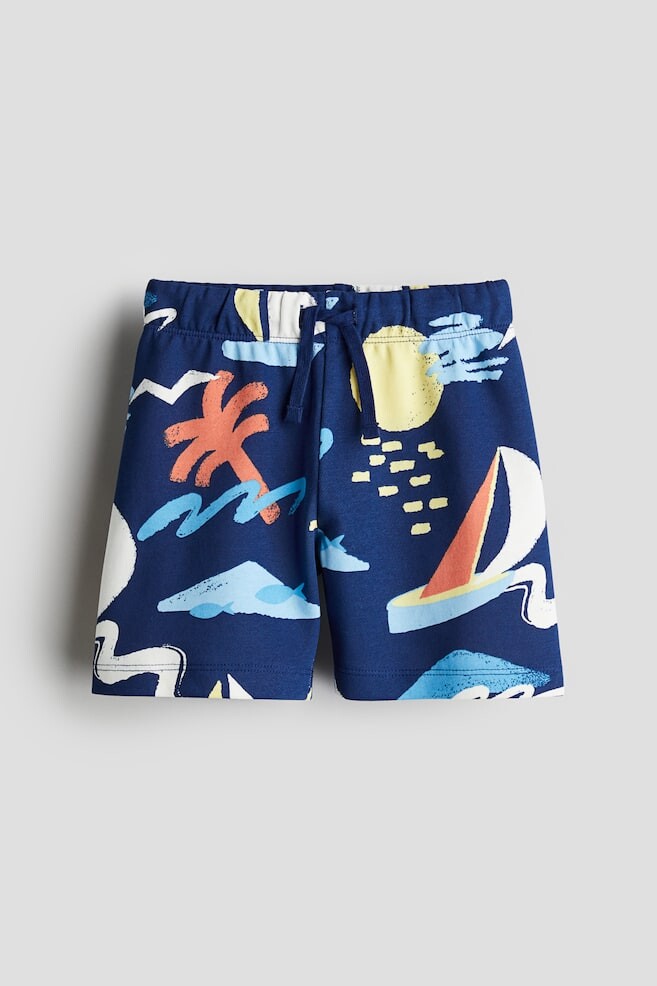 

Спортивные шорты с принтом H&M, синий