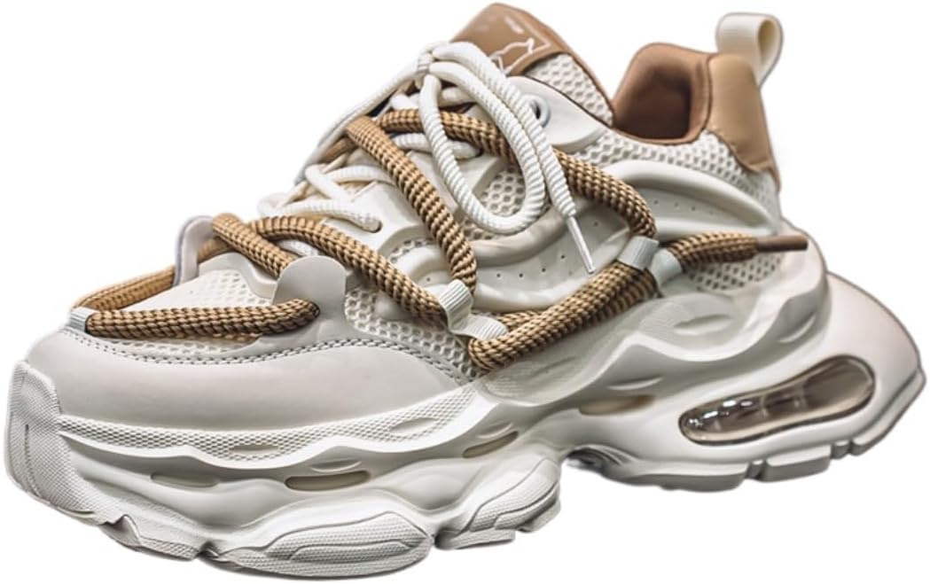 

Кроссовки CTKVbmeoi Y2K с дышащей сеткой, легкий материал, амортизирующая поддержка, беговые спортивные кроссовки для повседневной носки и стритвира с дизайн-подушкой воздуха, хаки