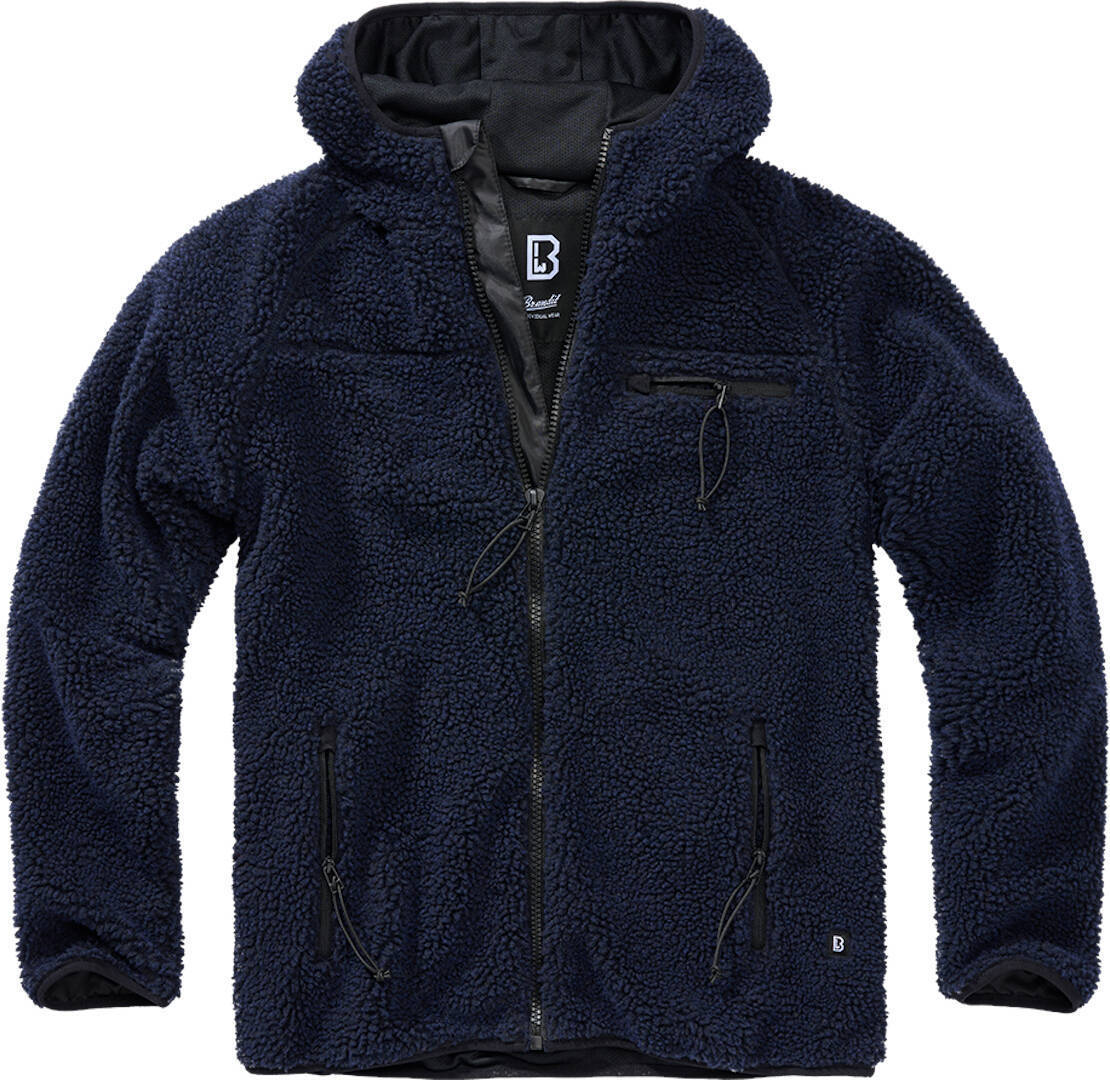 

Куртка Brandit Teddyfleece Worker Jacket, темно-синий