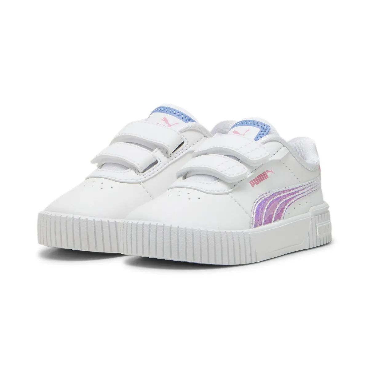 

Кроссовки PUMA "Carina 2.0 Deep Dive Sneakers Girls", цвет White Blue Skies Fast Pink