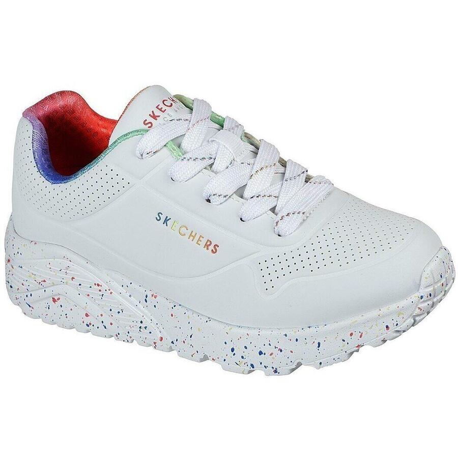 

Кроссовки Skechers Uno Lite - Rainbow S, белые, детские