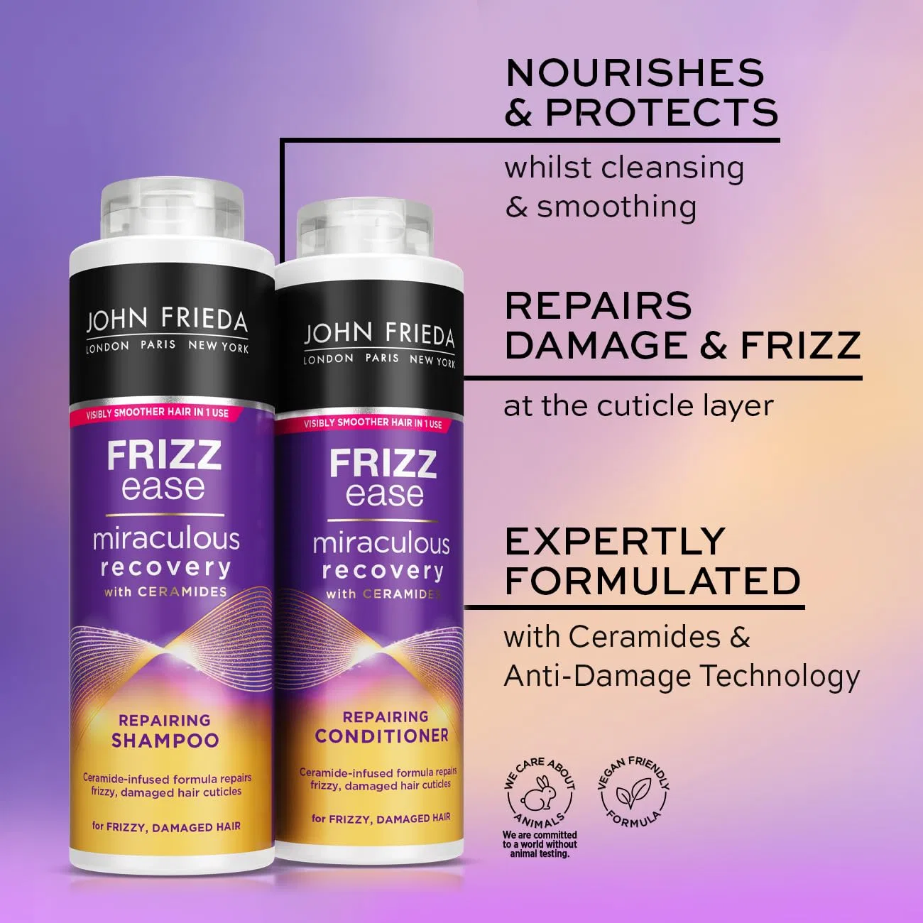 Набор для ухода за волосами «Frizz-Ease Miraculous Recovery» от John Frieda John Frieda — фото 2