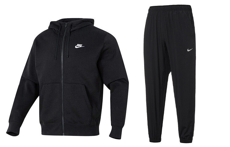

Мужская повседневная спортивная одежда Nike, цвет Black and Black
