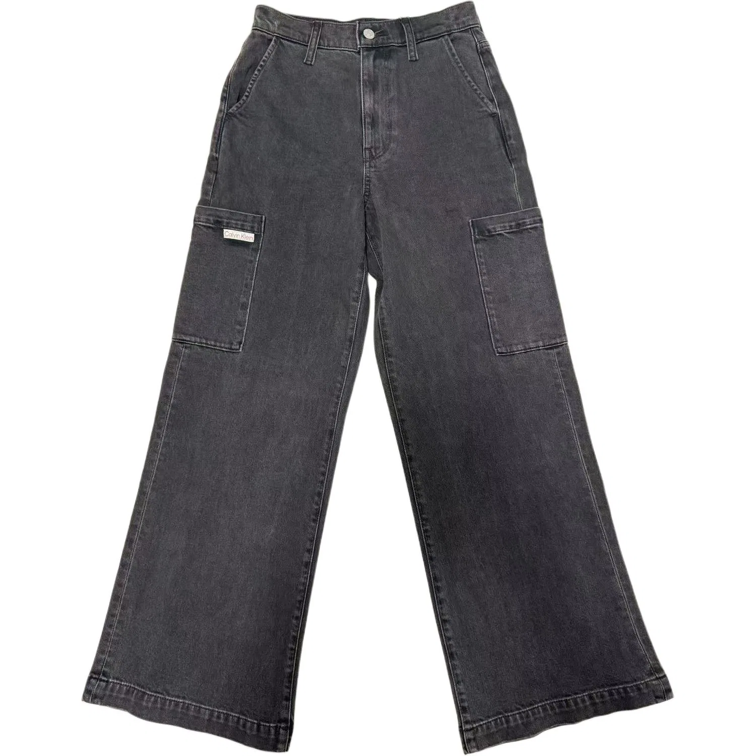 Джинсы женские карго dark gray moderate Calvin Klein