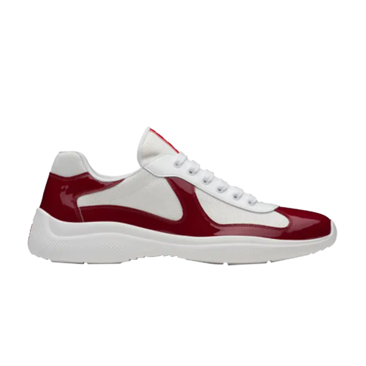 

Кроссовки Prada America's Cup 'White Ruby Red', белый