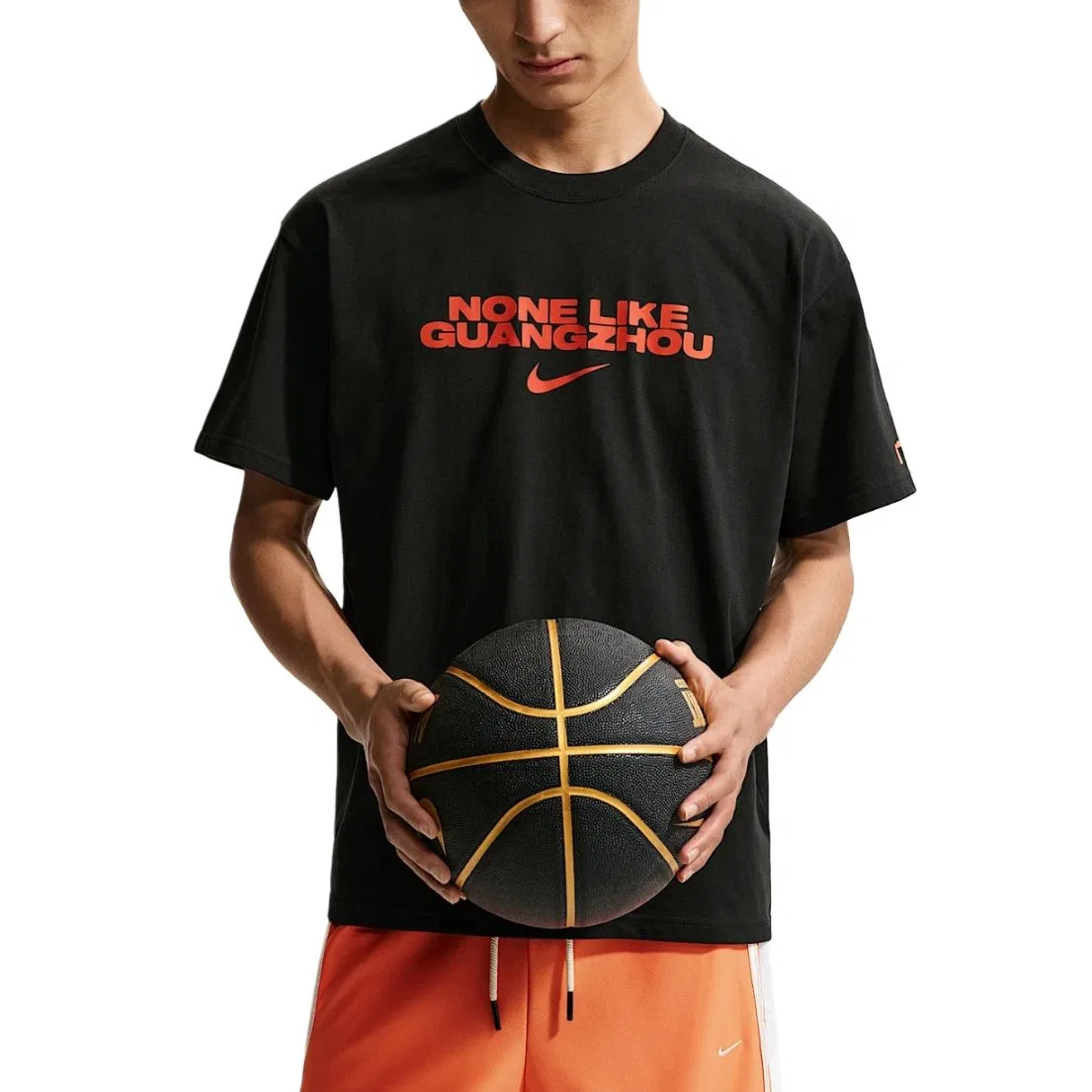 Футболка Nike Basketball Collection CHBL Guangzhou Black — фото 4