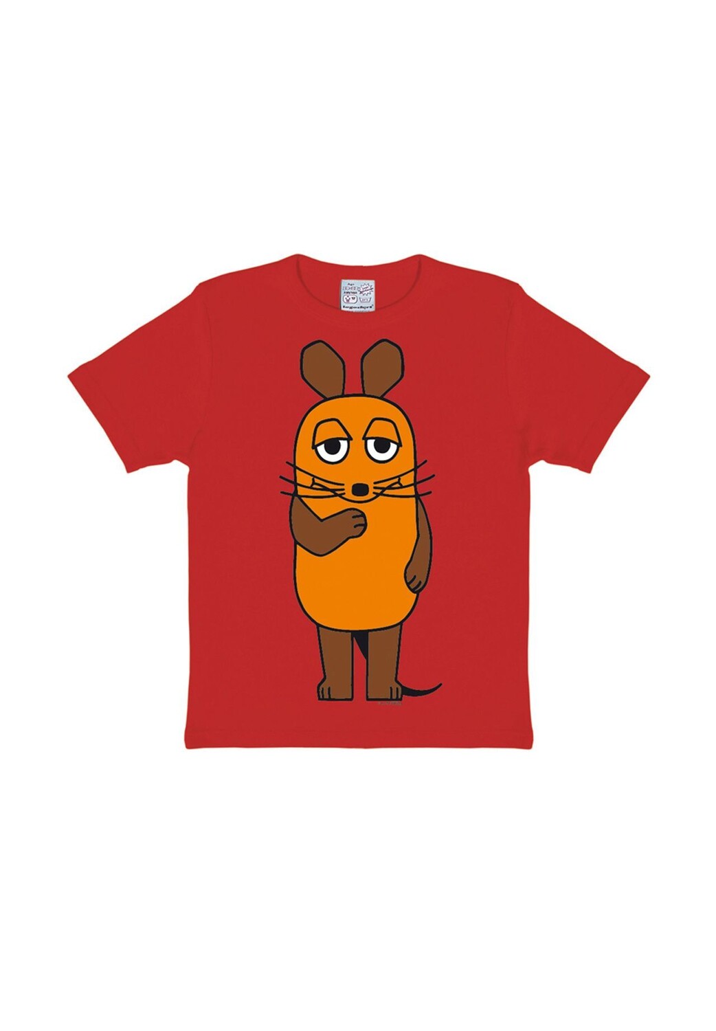 

Футболка Детская Шоу с Мышкой - Мышка LOGOSHIRT, красный