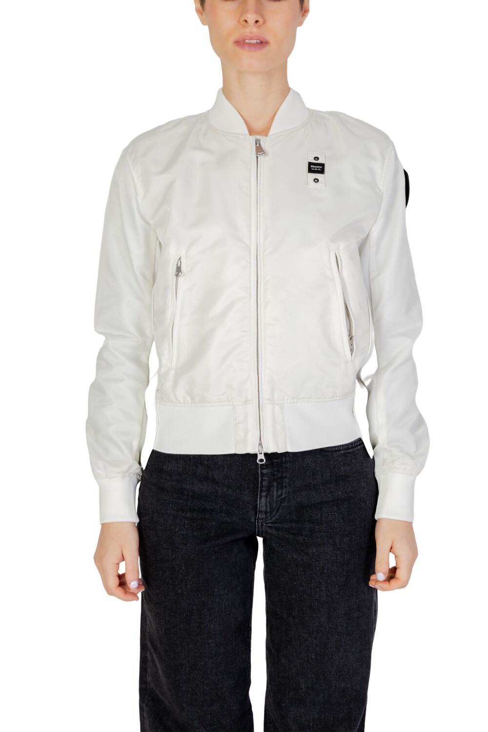 

Куртка Blauer на молнии, белый
