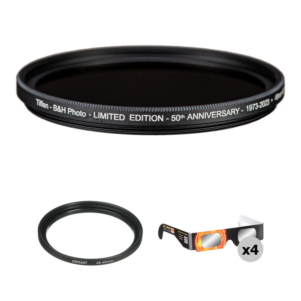 

Фильтр Tiffen Solar ND Filter with 46-49mm Step-Up Ring and Solar