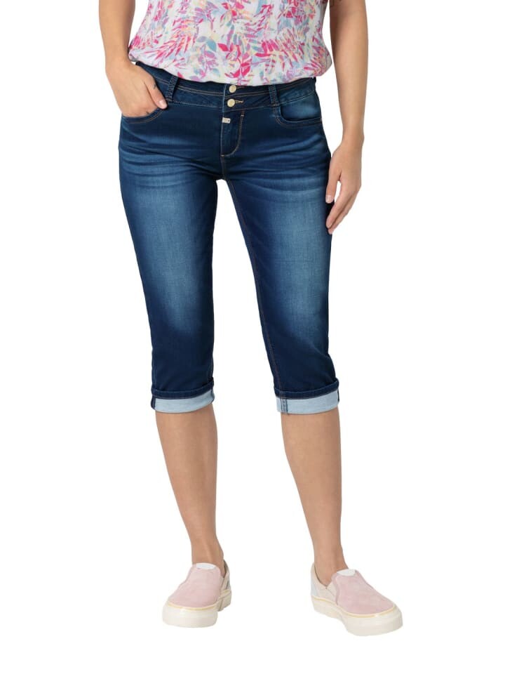 

Шорты Timezone Short SLIM ENYATZ 3/4 slim, синий