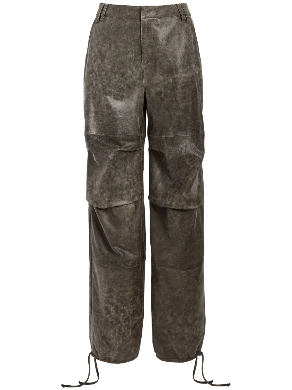 

Кожаные брюки Tesla Retrofete, черный