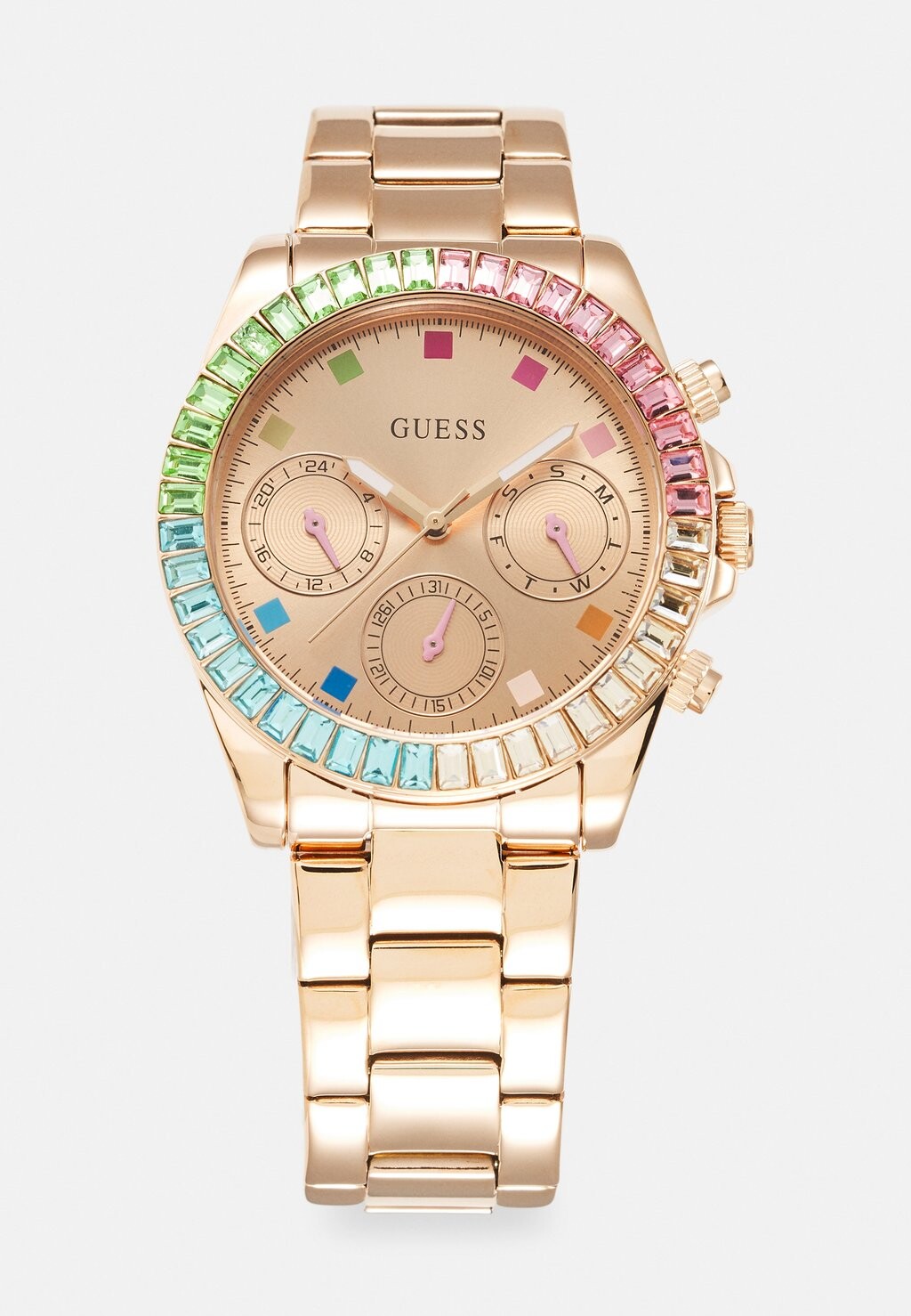 

Часы HALO Guess, цвет rosé-gold-coloured