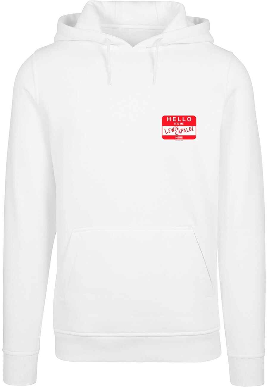 

Толстовка с капюшоном Merchcode Sweatshirt Lewis Capaldi - Hello It s Me, белый