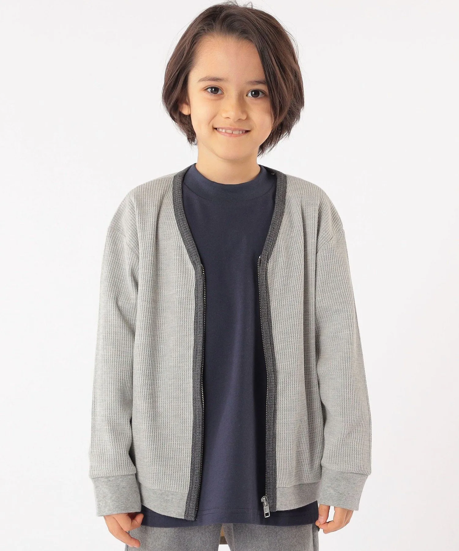 Детские кардиганы SHIPS: 100–130 см / Вафельный кардиган SHIPS KIDS, Light gray
