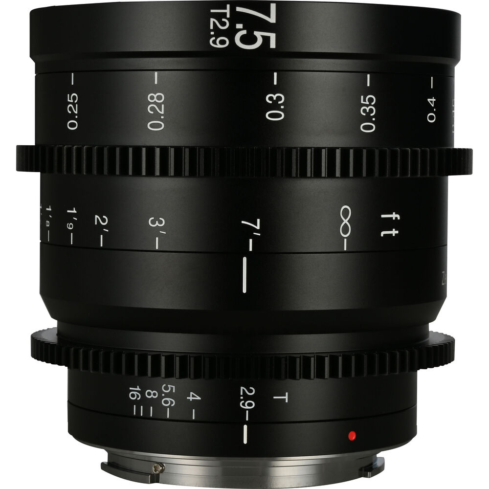 

Кинообъектив Venus Optics Laowa Zero-D S35 7,5 мм T/2,9 (Canon RF, футы/метры)