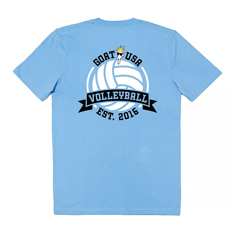 

Молодёжная волейбольная футболка GOAT USA, цвет Carolina Blue