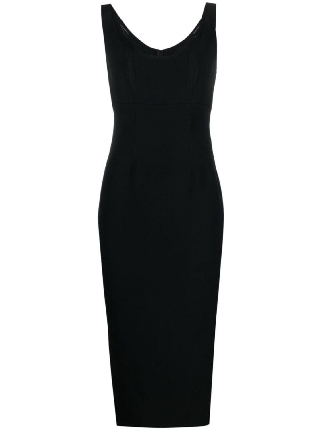 

Roland Mouret платье миди без рукавов, черный