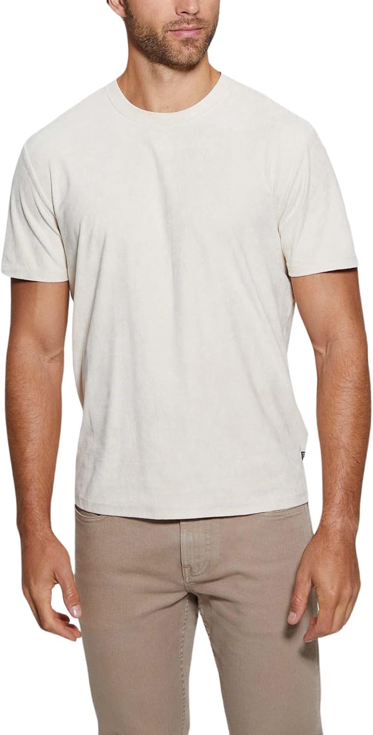 

Мужская футболка-поло Garrett с коротким рукавом из искусственной замши GUESS, Quicksand Multi, Бежевый, Мужская футболка-поло Garrett с коротким рукавом из искусственной замши GUESS, Quicksand Multi