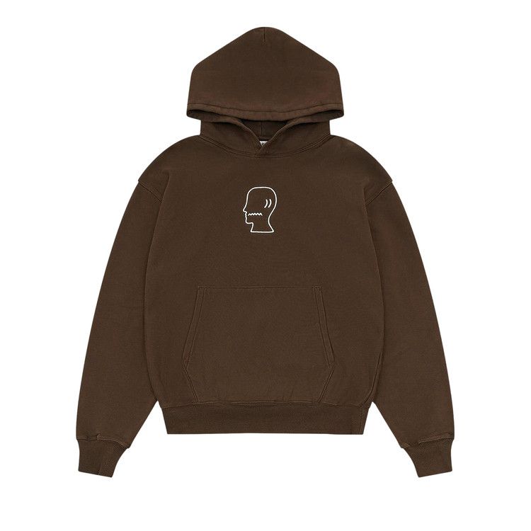 

Худи Brain Dead 3D Logohead Hoodie, Brown