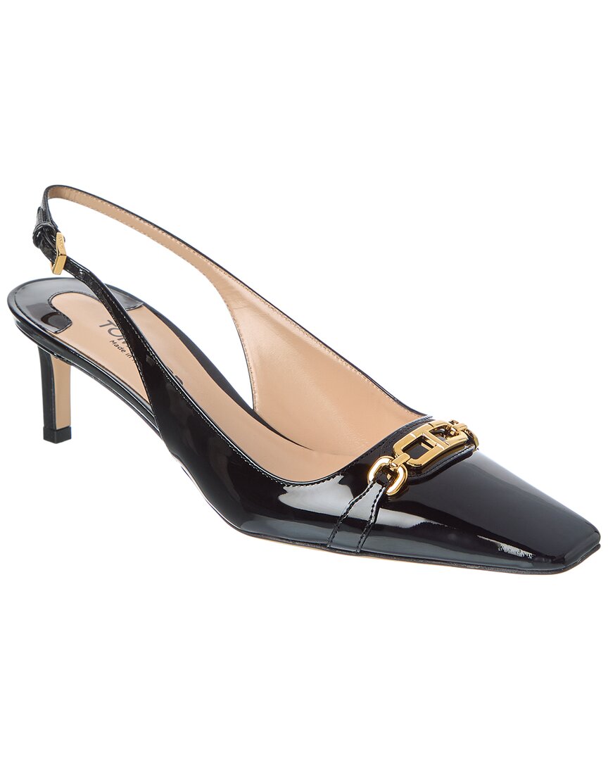 Tom Ford Whitney Patent Slingback Pump, черный