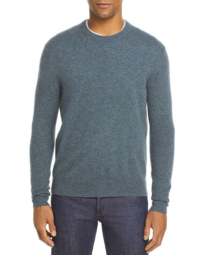 

Кашемировый свитер с круглым вырезом - эксклюзив The Men's Store at Bloomingdale's, зеленый