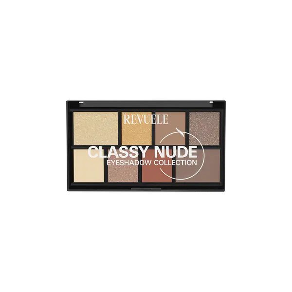 

Палитра теней для век, 15 г Revuele Classy nude