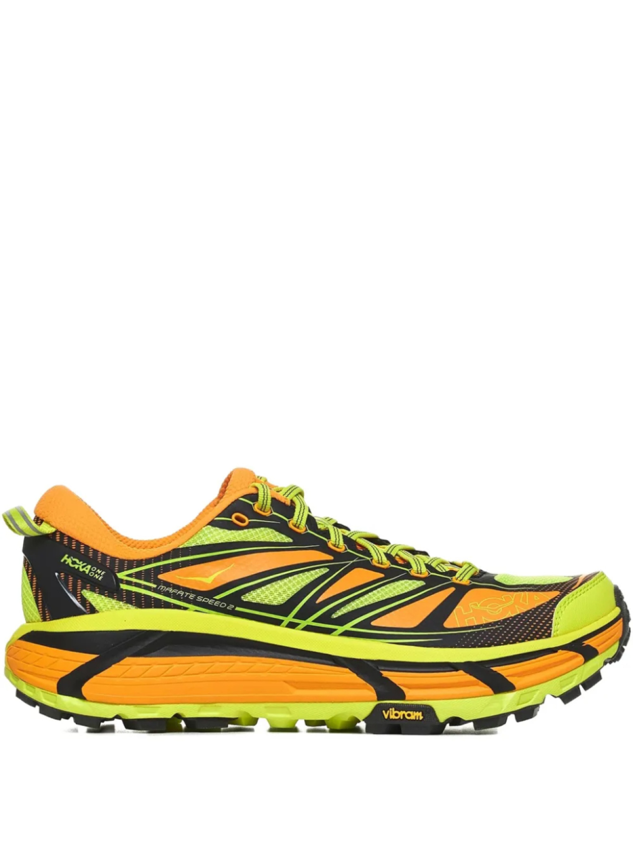 

Кроссовки HOKA Mafate Speed 2 с виброподошвой, желтый