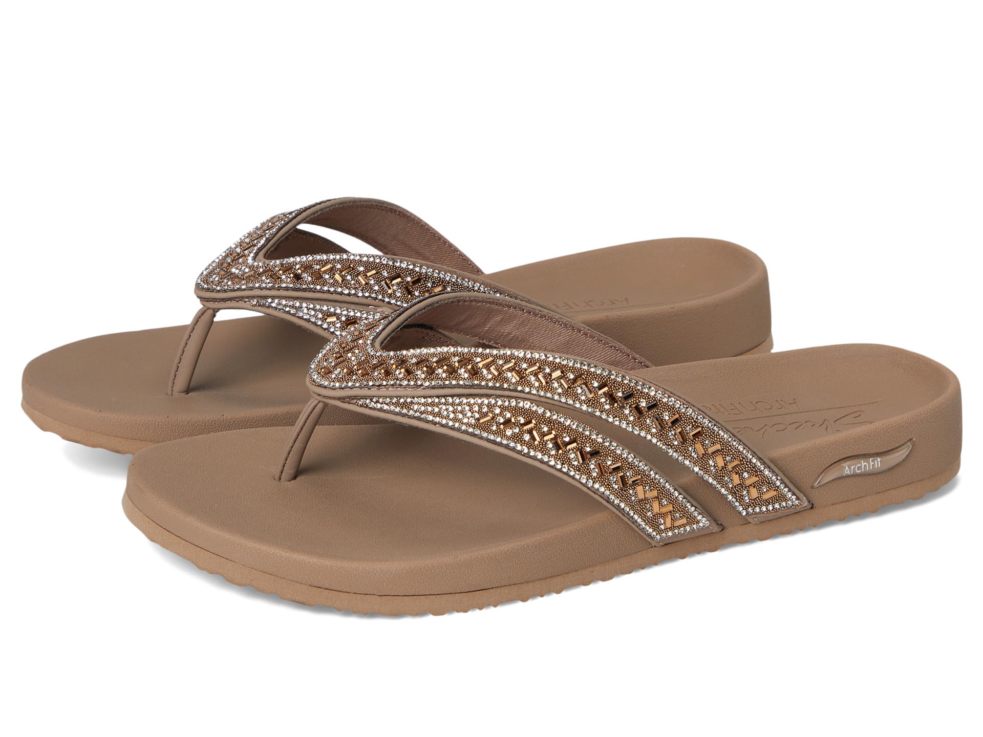 Сандалии SKECHERS Arch Fit Meditation - True Gem, Mocha