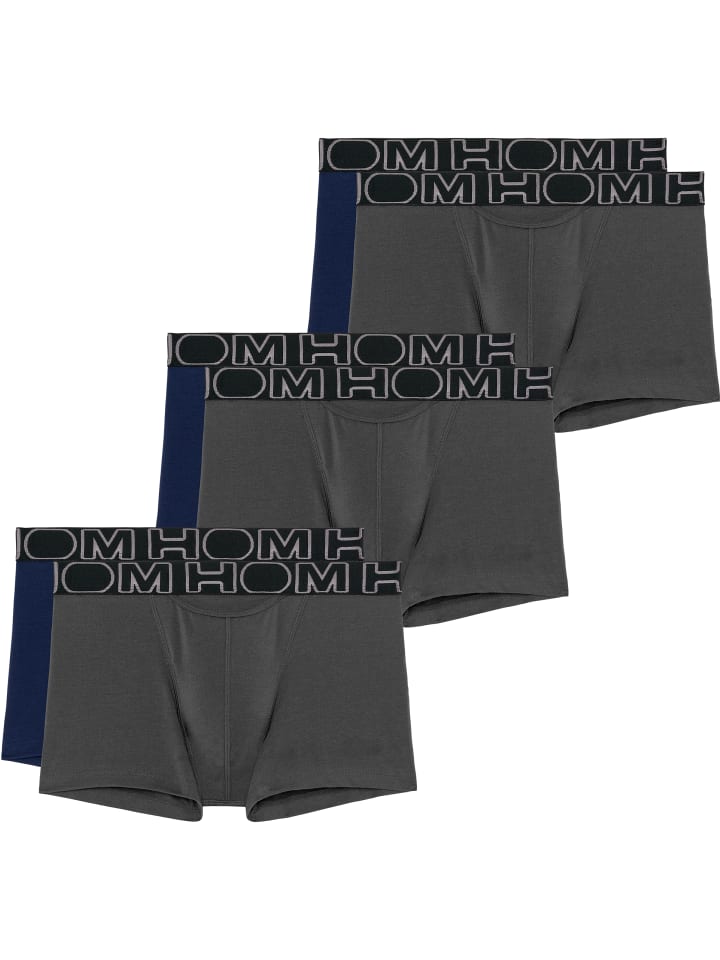 

Трусы боксеры HOM, цвет navy grey