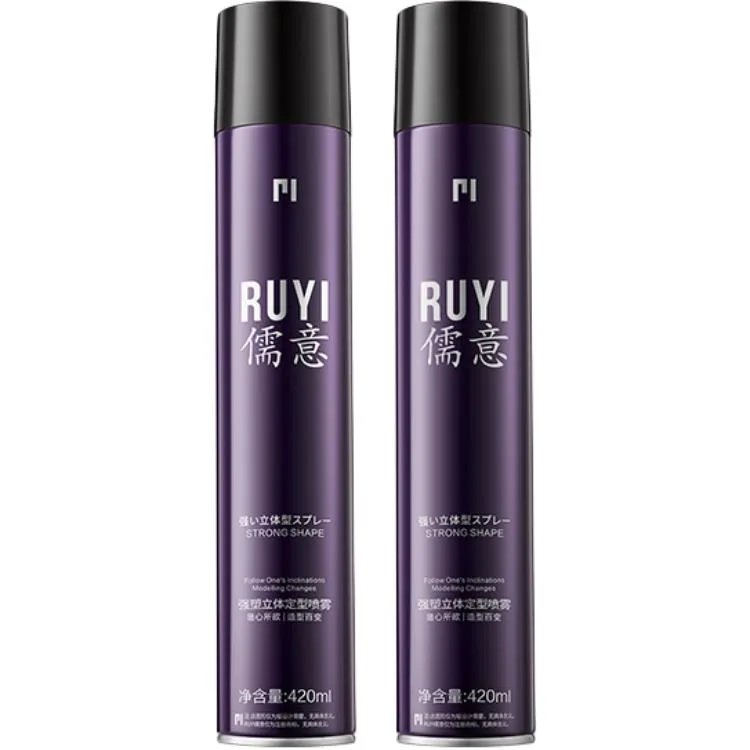 Лак, воск и спрей для укладки унисекс RUYI, Styling Spray 420ml*2