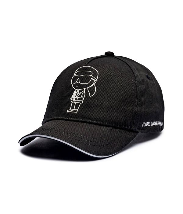 

Бейсболка Karl Lagerfeld Kids, черный
